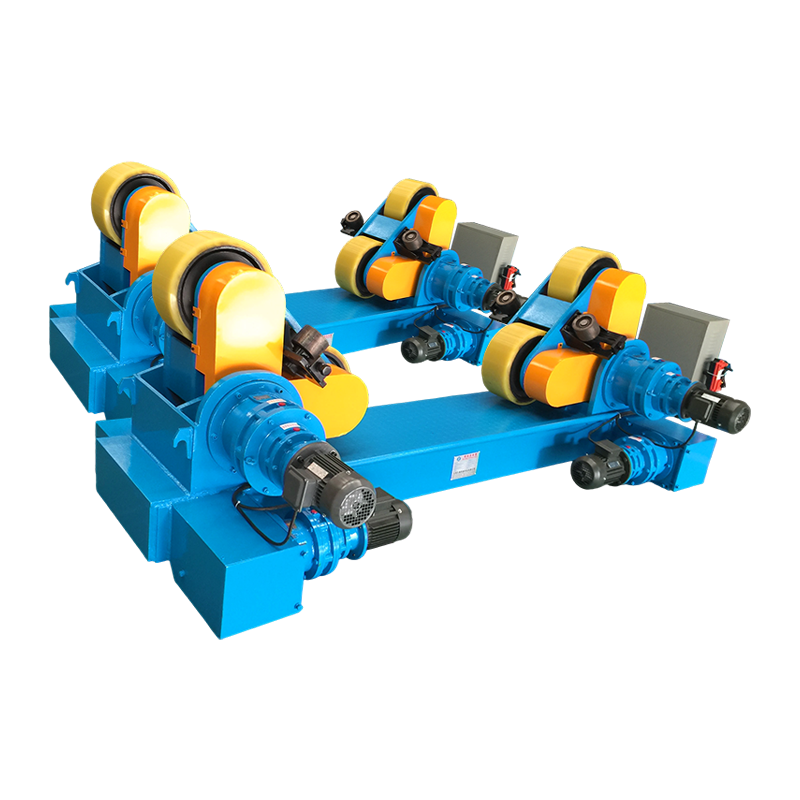 Máquina rotativa de soldagem autoalinhante 40T com movimento de trilha elétrica e função anti-deriva